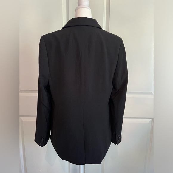 Madewell The Rosedale Crepe Blazer in Black Sz 6 NWT! Sold Out - Picture 7 of 14